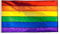 Flaglink Robuste Nylon-Flagge in Regenbogenfarben, 90 x 150 cm – genähte Streifen – Gay Pride Flaggen