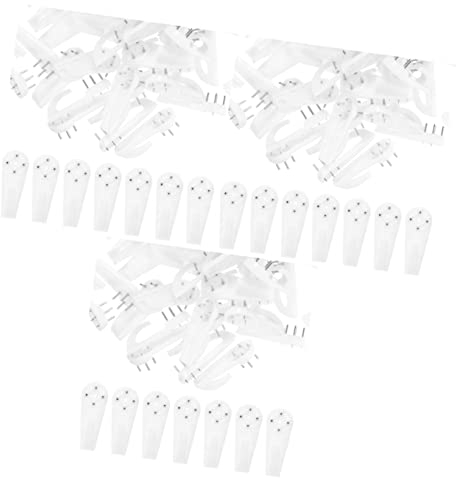 300 Stk Bilderrahmen Nahtloser Nagel Bilderrahmenaufhänger Spurlose Fotohaken Hartwandaufhängung Haken Zum Aufhängen Von Bildern Schlüsselhaken Plastik Weiß Nagel Die Wand Malerei