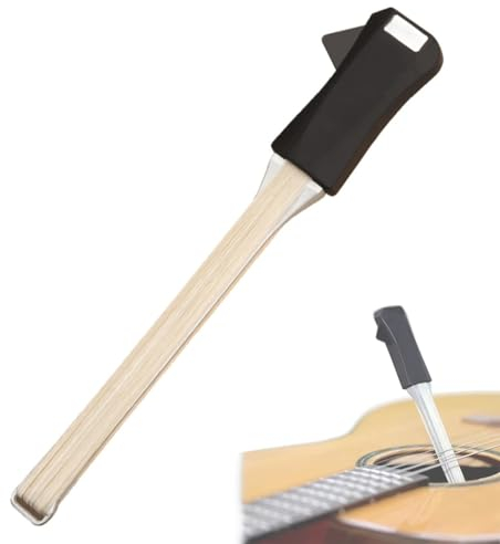 Picasso-Gitarrenbogen, Ebow for Gitarre, Schachtelhalm, Gitarren-Tuning, Tonpicks, Zubehör, Akustikgitarrenbogen, Integrierter Gitarrenpickel for Gitarrenspiel, Anfänger (Size : Guitar Bow Style 2)