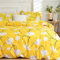 Odot Bettbezug 150x200cm 180x220cm 200x230cm, Mikrofaser Bettbezüge mit Reißverschluss Superweich Bettwäsche für Einzelbett Doppelbett Erwachsene Teenager Kinder (150x200cm,Weiße Blumen A)