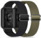 Wizvv 2 Pack Nylon Armband kompatibel mit Xiaomi Mi Band 9 Pro/8 Pro/Redmi Watch 5/Watch 4, Schnellverschluss Ersatz Sport Uhrenarmband für Damen Herren