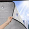 Pellicola Di Isolamento Termico in Foglio Di Alluminio,Pellicola Per Vetri Finestre Opaca Oscurante,Pellicola Riflettente Privacy Anti Sole Anti Caldo,Rimovibile,Con Ventosa,W×H-50 * 150cm(20 * 59in)