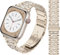 Bling Bracciale in Diamanti compatibile con Apple Watch Cinturino 38mm 40mm 41mm 42mm 44mm 45mm 46mm 49mm, Bracciale in Acciaio Inossidabile Diamanti Donne per iWatch Ultra SE 10 9 8 7 6 5 4 3 2 1