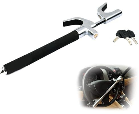 Candado de Volante para Coche, para Mazda 6 GH BJ Bloqueo de dirección de automóvil, Barra Antirrobo Coche Volante