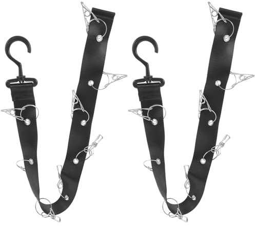 CHILDWEET 2stücke Hockey-trockenständer Aus Oxford Mit Aufhängeseil Für Schnelles Aufhängen Für Hockey-ausrüstung Und Camping-zubehör Platzsparend Und Langlebig