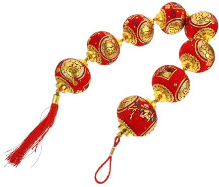 EPIGEIST Neujahrslaternenschmuck Hängendes Frühlingsfest Laternen-hängehandwerk Rote Festlaternen Neujahrstüranhänger Für Chinesische Neujahrdeko