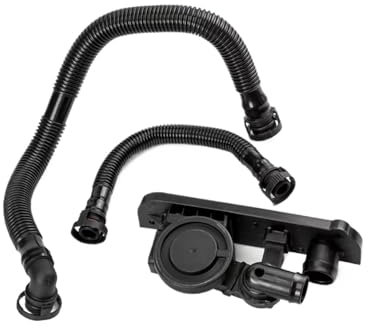 WUYDKEL Tubo Ventilazione Carter Compatibile con per Golf Mk5 2007 2008 2009 2010. Kit di Manutenzione Valvola di Sfiato del Basamento PCV E Tubo Flessibile 06F129101C 06F103483E 06F103235 06F103221E