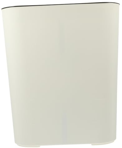 iplusmile Poubelle Double Compartiments 20l En Plastique Blanc Couvercle Hermétique Poubelle Domestique Polyvalente Cuisine Et Salle De Bain