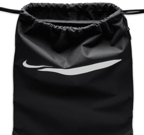 Nike Unisex Academy Team F26 18L Turnbeutel, Black/Black/White