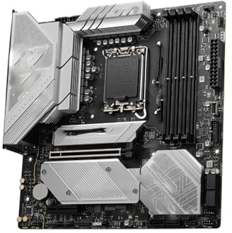 WLTDYZZLDN Scheda Madre Fit for MSI MPG B760M Edge Ti WiFi LGA 1700 Supporto i9-14900KF i7-13700K i5-12400F CPU DDR5 7800MHz 256GB HDMI M.2 mATX Motherboard