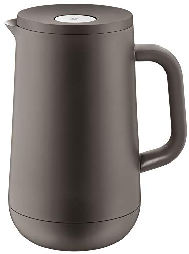 WMF Impulse Thermos da 1 l, Thermos per tè o caffè, Chiusura a Pressione, Mantiene Le Bevande Fredde e Calde per 24 Ore, Marrone Chiaro