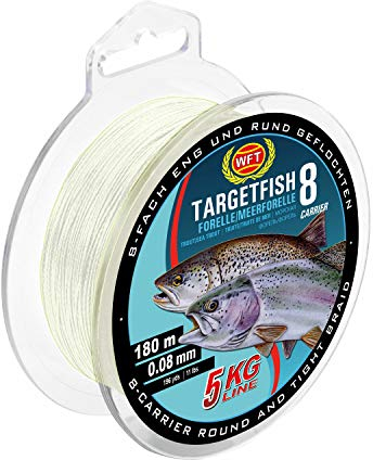 WFT TF8 Meerforelle/Forelle Trans 180m 7kg 0,10