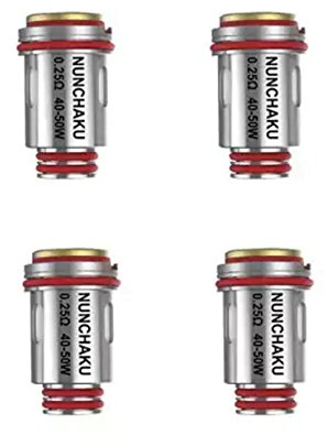 Original Uwell Nunchaku Ersatz-Spulenkopf A1, 4 Stück (0,25 Ohm)