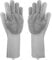 ZKSMNB Pet Grooming Gloves, Gentle Dog Bathing Scrubber Gloves, Silicone Hair Removal Gloves with High Density Teeth Efficient Pet Hair Remover Mitt for Cats, Dogs