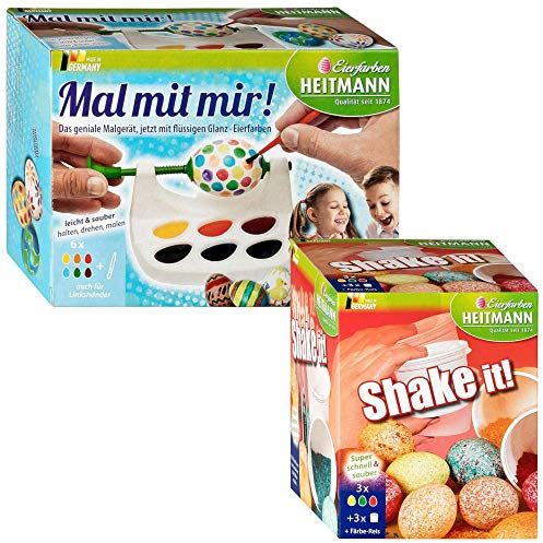 Heitmann Eierfarben Malermeister - Malgerät + Shake it