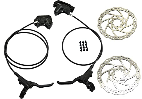 TEKTRO HD-M750 Hydraulic Disc Brake Set 4-Piston Caliper with 180mm Rotor, MH2008