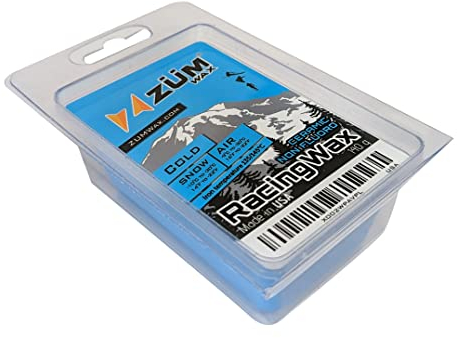 ZUMWax Ski- / Snowboard-Wachs aus Keramik, fluoreszierend, zum Aufbügeln, für kalte Temperaturen geeignet