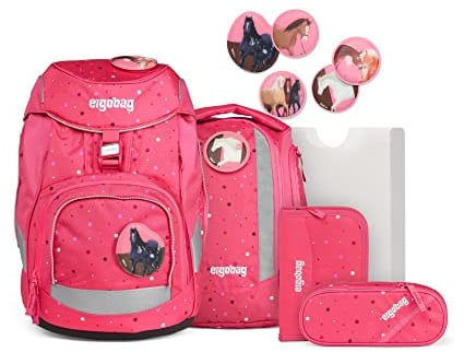 ergobag pack Set - ergonomischer Schulrucksack, Set 6-teilig