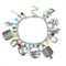 LIKYGKK Boho-Armband, Modeschmuck, Damenschmuck, Halskette, kreatives Armband, dekorativer Schmuck, rund, Kugelkette, einfacher Haken, 1 Stück