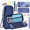 NS Switch Lite Case - innoAura 17 in 1 NS Switch Lite Accessories Bundle with Switch Lite Carrying Case, Switch Game Case, Switch Lite Screen Protector, Switch Stand, Switch Thumb Grips (Blue)