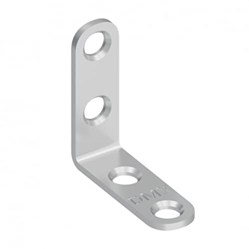 Gedotec Winkelverbinder 90° vielseitig verwendbare Lochwinkel | 20 Stk Winkeleisen - 40x40x13 mm | Pfostenträger Schwerlast Anschraub-Winkel | Metall Winkel Metallwinkel 90 Grad Winkel Metall