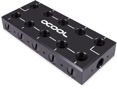 Alphacool 13024 ES Distro Plate Parallel C5 Wasserkühlung