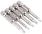 Screwdriver Bit Sets 5 Pcs Magnetic Triangle Screwdriver - 1/ 4in Hex Shank 50mm Hex Screwdriver Set with 1.8/2.0/2.3/2.7/3.0 mm Triangular Screwdriver Bits