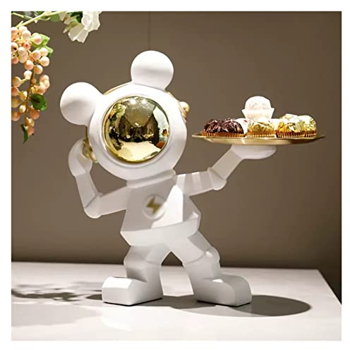 Cuenco decorativo for llaves, adornos de decoración creativa, cuenco for dulces, decoración de mesa de café, bandeja for llaves, elegante cuenco for llaves for entrada, joyero, bandeja for baratijas (