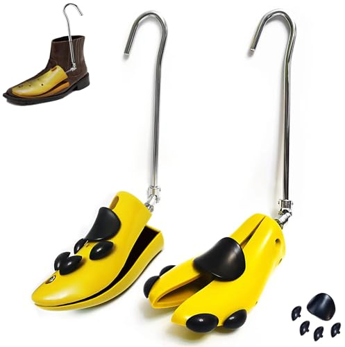 Boot Stretchers for Cowboy Boots,Boot Stretcher Men for Thick Feet and Wide Feet,Cowboy Boot Stretcher Shoe Stretcher Women for High Instep and wide toe box, Yellow, M