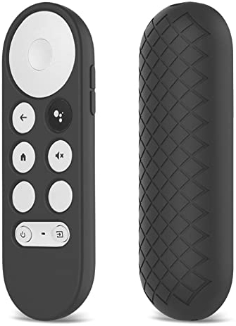 Funda Protectora de Control Remoto, Reemplazo de Cubierta de Silicona de Control Remoto con Cordón, para Google Chromecast TV