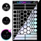 LOOM Reflective Stickers Kit (67pcs blackv2)| Self-Adhesive Bike Decals for Nighttime Safety | Reflective Sticker for Helmet, Motorcycle, Bicycle, Car & Stroller | Waterproof Visibility Stickers