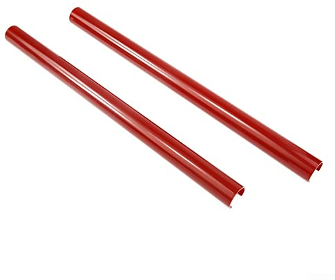 ZYNCUE 1 Paar Kühlergrill-V-Verstrebungen für BMW E60 1 2 3 4 Serie Frontgrill Zierleisten Abdeckung Rot