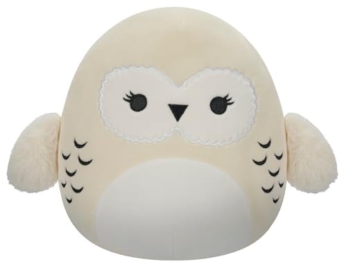 Squishmallows Original Harry Potter 25,4 cm Hedwig Plüsch – mittelgroßer ultraweicher offizieller Jazwares Plüsch