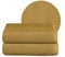 BEAUTEX Handtuch-Set Premium Frottier Sets Made in Europe, 100% Baumwolle 550g/m², Oeko-TEX Zertifiziert (Set: 2 Handtücher - 50x100 cm in Gold)