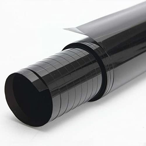 Tint Film Tinting Roll For Car 100x50cm Dark Black Car Window Tint Film Glass 5%-50% Roll Summer Car Auto House Windows Glass Tinting Solar Protection Tinting Film Roll For Car (Size : 35 Percent Cle