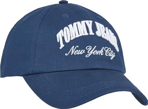 Tommy Hilfiger Damen TJW HOT Summer Cap Baskenmütze, Dunkelblau, Einheitsgröße