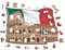 Iconic Puzzles, Colosseum, 100% ökologisch nachhaltiges Holzpuzzle mit offizieller Lizenz, Größe L, 500 Teile