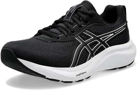 ASICS Damen Gel-Contend 9 Sneaker, Black White, 37.5 EU