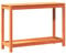 vidaXL Pflanztisch, Gärtnertisch mit Ablage, Blumentisch für Garten Balkon Terrasse, Gartentisch Arbeitstisch, Wachsbraun 108x35x75cm Massivholz Kiefer