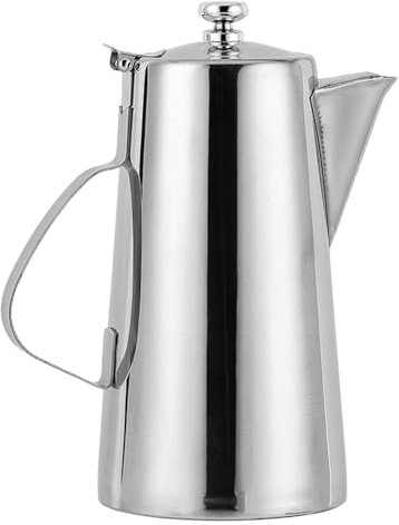 Hervidor de agua de acero inoxidable, hervidor de agua de acero inoxidable, jarra de bebida, jarra de té, hervidor de agua fría, jarra de agua, jarra de bebidas para bar, cafetería, hogar, restaurante