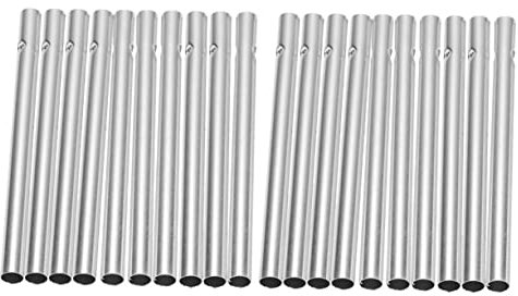 BESPORTBLE Kit Di Campanelli Eolici Commemorativi - 50 Tubi in Alluminio Per Campanelli Eolici Per Uso Esterno Ricambio Per Campanelli