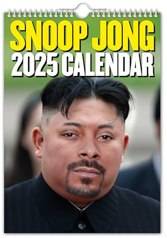 The Calendar King // Snoop Jong - Wandkalender 2025 - A4 Größe