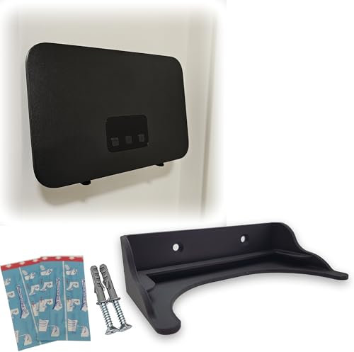 Wandhalterung passend für Telekom Speedport Smart 4 Plus – Router-Halterung inkl. Schrauben & tesa Powerstrips – Sicher befestigt ohne Bohren – Made in Germany – Perfekte Passform & Hohe Qualität
