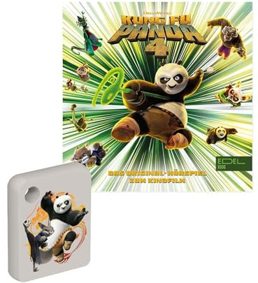 Galakto Audio-Token: Kung Fu Panda 4, Hörspiel für Kinder ab 6 Jahren, Spielzeit ca. 78 min