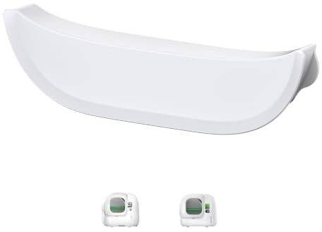 PETKIT Entrance Fence for PUROBOT MAX PRO 2 Self Cleaning Cat Litter Tray, Anti-Leak Urine and Cat Litter Baffle, Less Mess