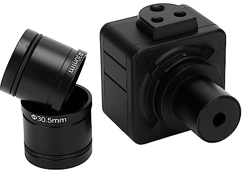 Picysa Mikroskop-Kamera, Okular, 13 x 12 x 9 Mikroskop, Kamera, USB, HD, CMOS Digital, elektronisch, Okular mit Montageadapter, 5 MP
