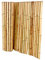 Bambusmatte Rollzaun Bali Big mit 100x200cm aus Moso Bambusstäben 3,5 bis 5cm naturbelassen - Bambus Sichtschutz aus Bambusrohren 1m x 2m