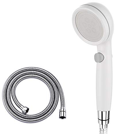GRIFEMA Pommeau de douche à main avec tuyau de 1,8 m Chromé, Exclusivité Amazon