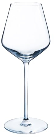 COUZON - Verre à vin - Lot de 4 - Sirius - Krysta, Contenance 47 cl, Dimensions : H23.2 cm x Diamètre 9.6 cm - Transparent