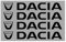 Auto Dekoration TüRgriff Aufkleber Schutzfolie 4 StüCk, FüR Dacia Duster Logan Dokker Lodgy Sandero Stepway